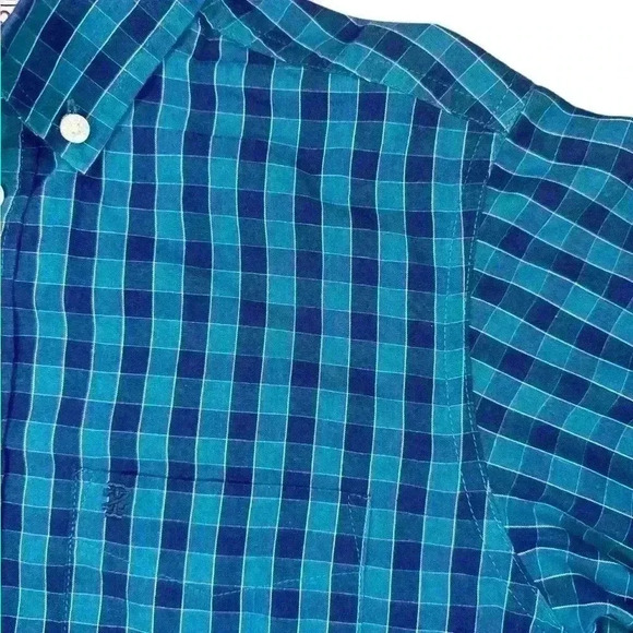NWOT - Izod Boys Blue Button Down - Size L (14/16) - Picture 3 of 4
